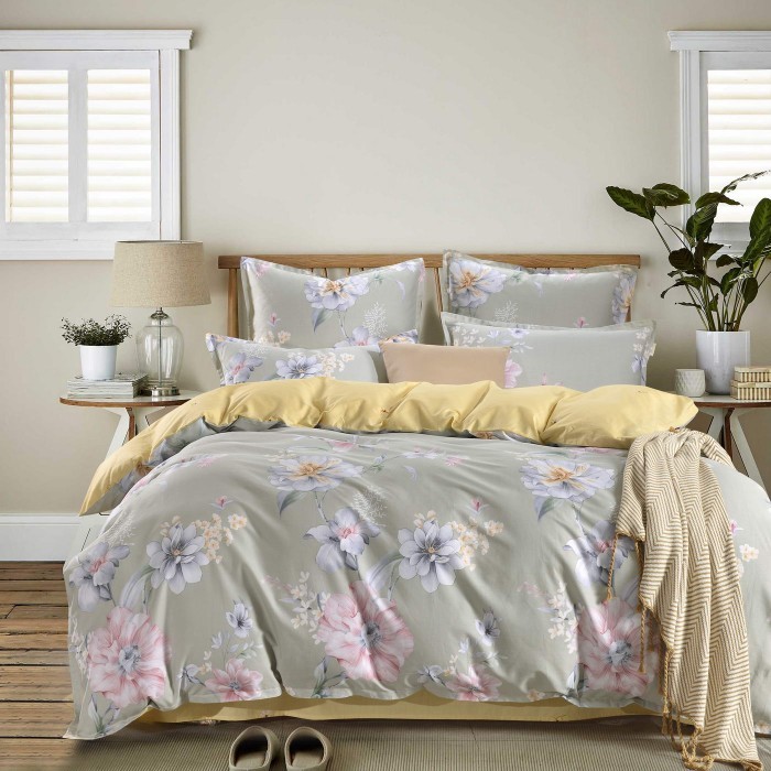 Сансара Комплект постельного белья сатин Евро 4н