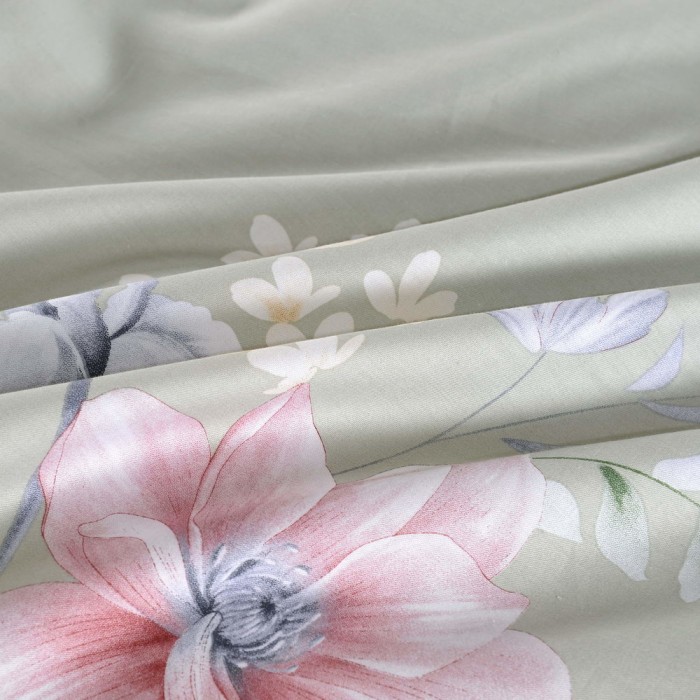 Сансара Комплект постельного белья сатин Евро 4н