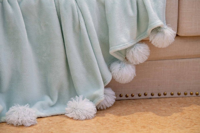 Fluffy ball (изумруд) Покрывало 220х240