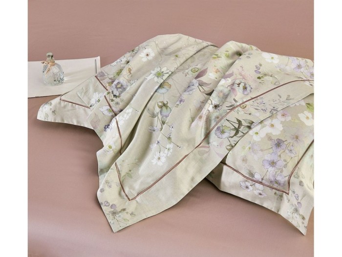 Постельное белье Asabella 1,5-спальный египетский хлопок Premium 2257-4S