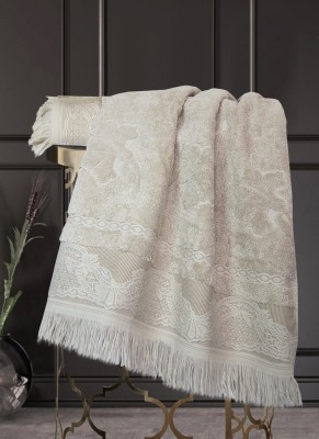 Полотенца Казанова Полотенце Жизель Жаккардовый хлопок (жемчужный/кофе) 50х90см Т67-316-50х90