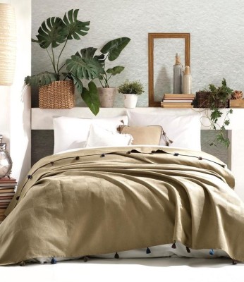 Плед ZILLER цвет хаки 220х220