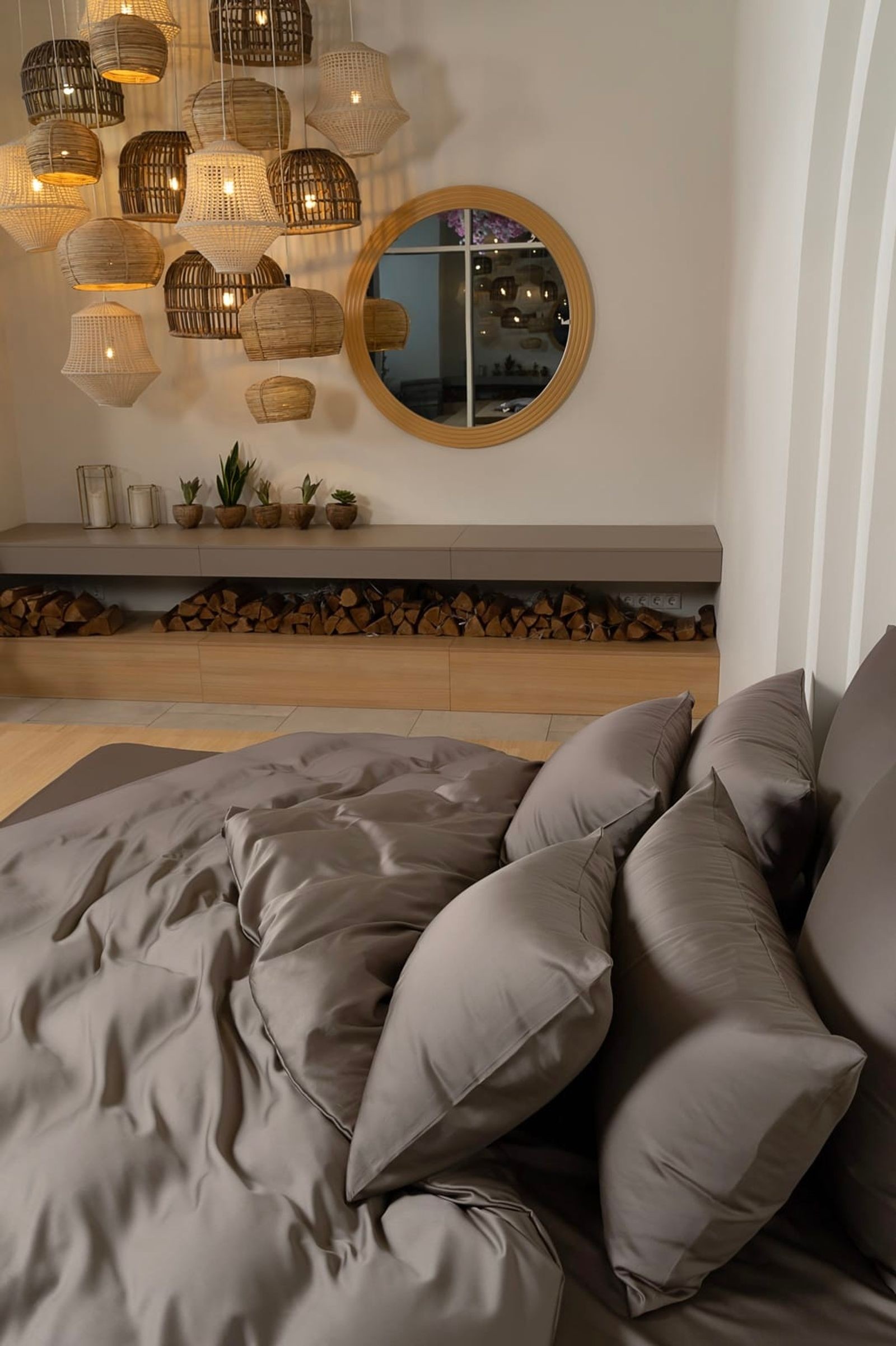 Простыня Havana Brown Brilliant Grass 180х240