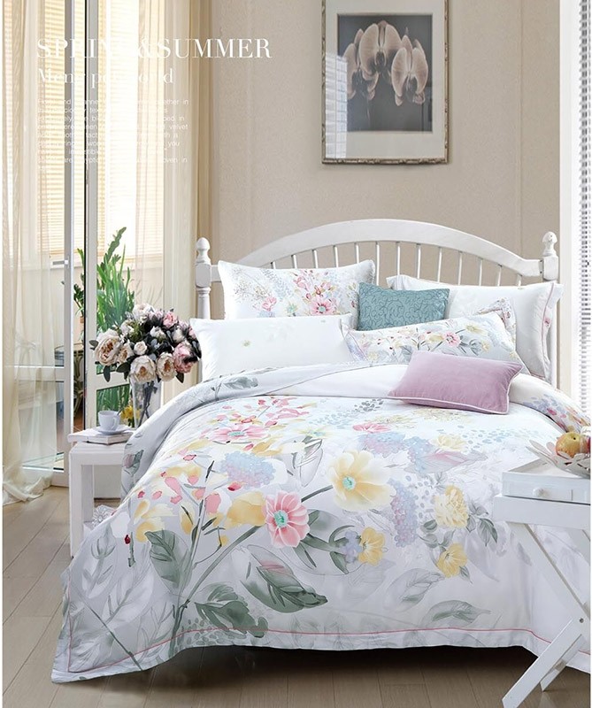 КПБ Tencel евро 4 наволочки TT6-1330-8