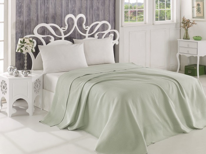 MARTA (ментол) Покрывало Махровое 160х220