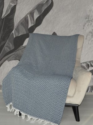 Покрывало JANSU цвет синий (Blue)