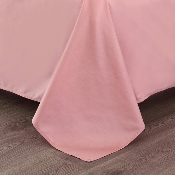 Джонатан (розовый) Комплект постельного белья сатин Евро 4н