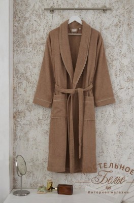 OREGON (кофе)-М  Халат Махровый