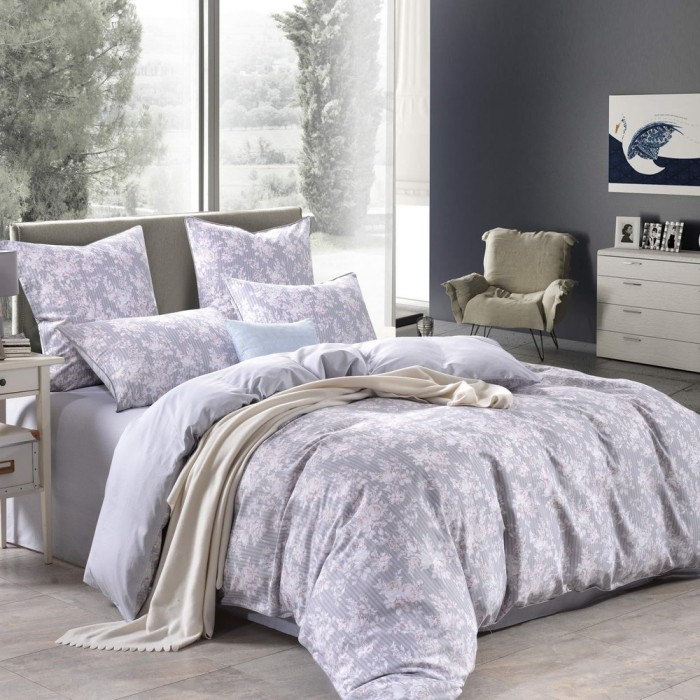 Гретель (серая) Комплект постельного белья Сатин 2х