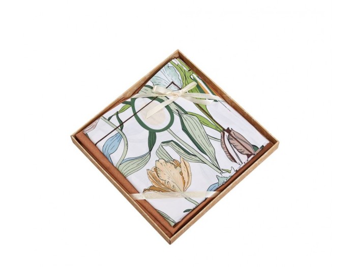 Комплект простыни с наволочками Asabella 1729-3РS хлопок