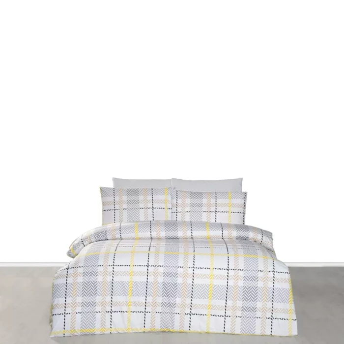 Постельное Белье Arya Ранфорс 2 Сп. 200x220 Ecose Бежевый