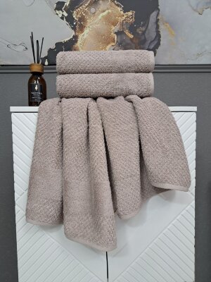 К-т полотенец Gabriel (мокко) 70х140см(1),50х90см(1)