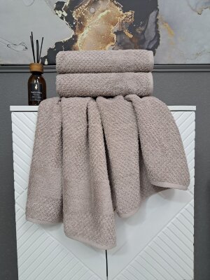 К-т полотенец Gabriel (мокко) 70х140см(1),50х90см(1)