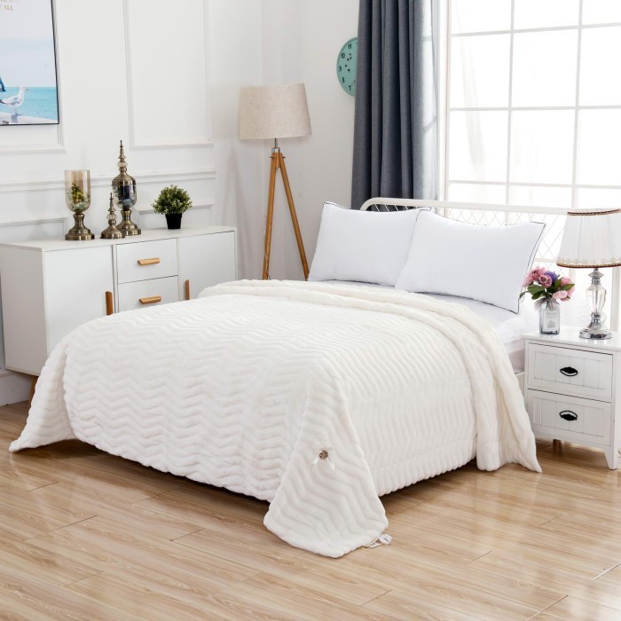 Климентина (белая) Покрывало 160х220