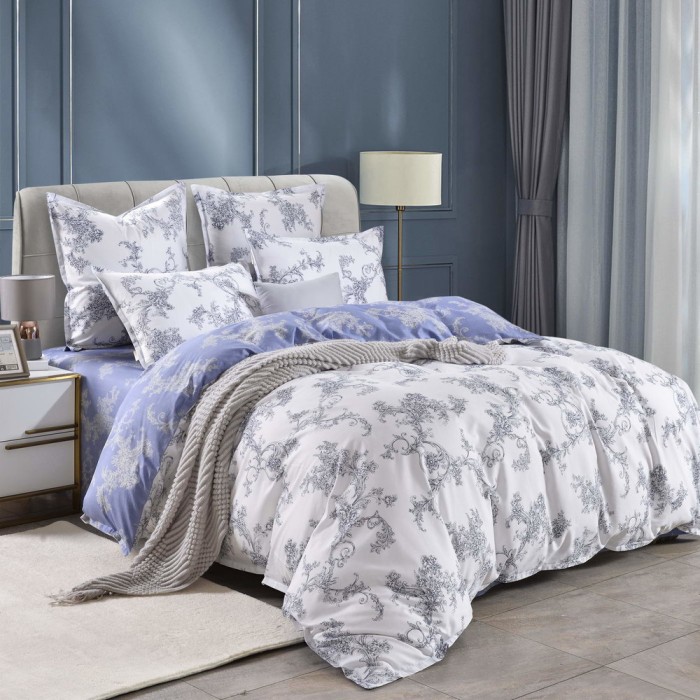 Джемма Комплект постельного белья сатин Евро 4н