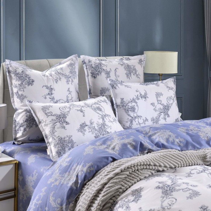 Джемма Комплект постельного белья сатин Евро 4н