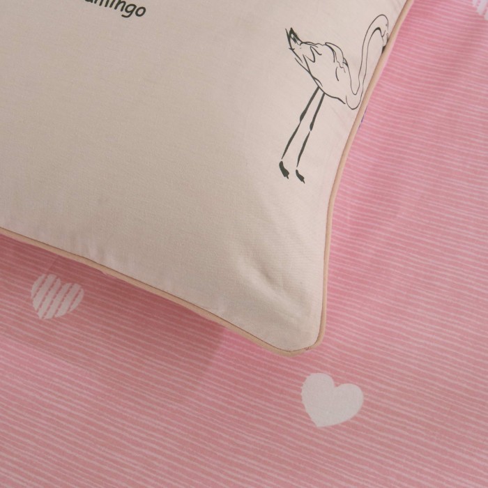 Даффи (розовая) Комплект постельного белья детский