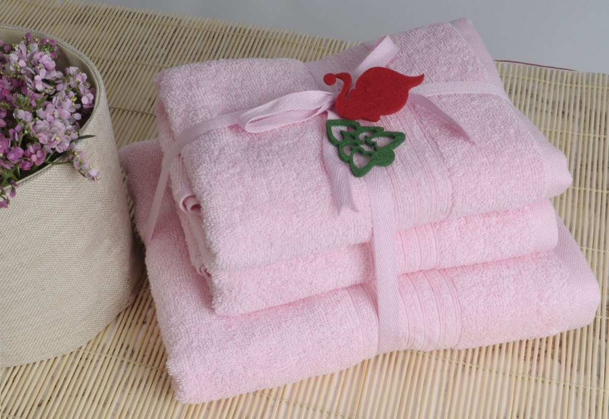 Shalla полотенца Pink (розовый)  