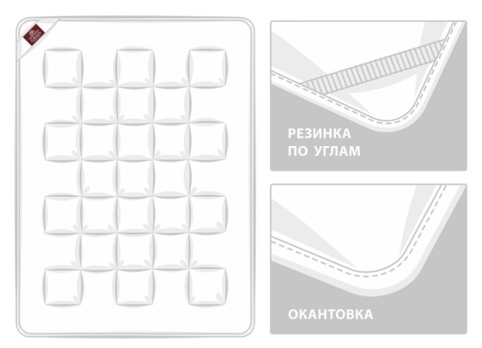 Наматрасник KINDER 4 SEASONS всесезонный 90х190