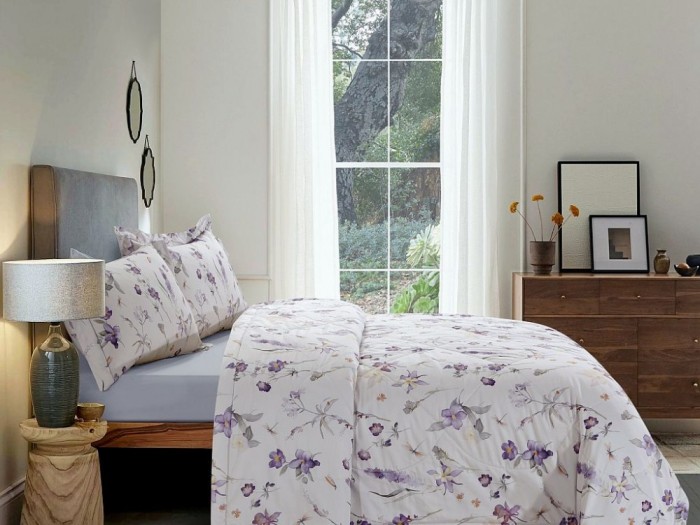 Комплект с 2-мя летними одеялами семейный из египетского хлопка Premium 160х220 см, 2370-2OSP 