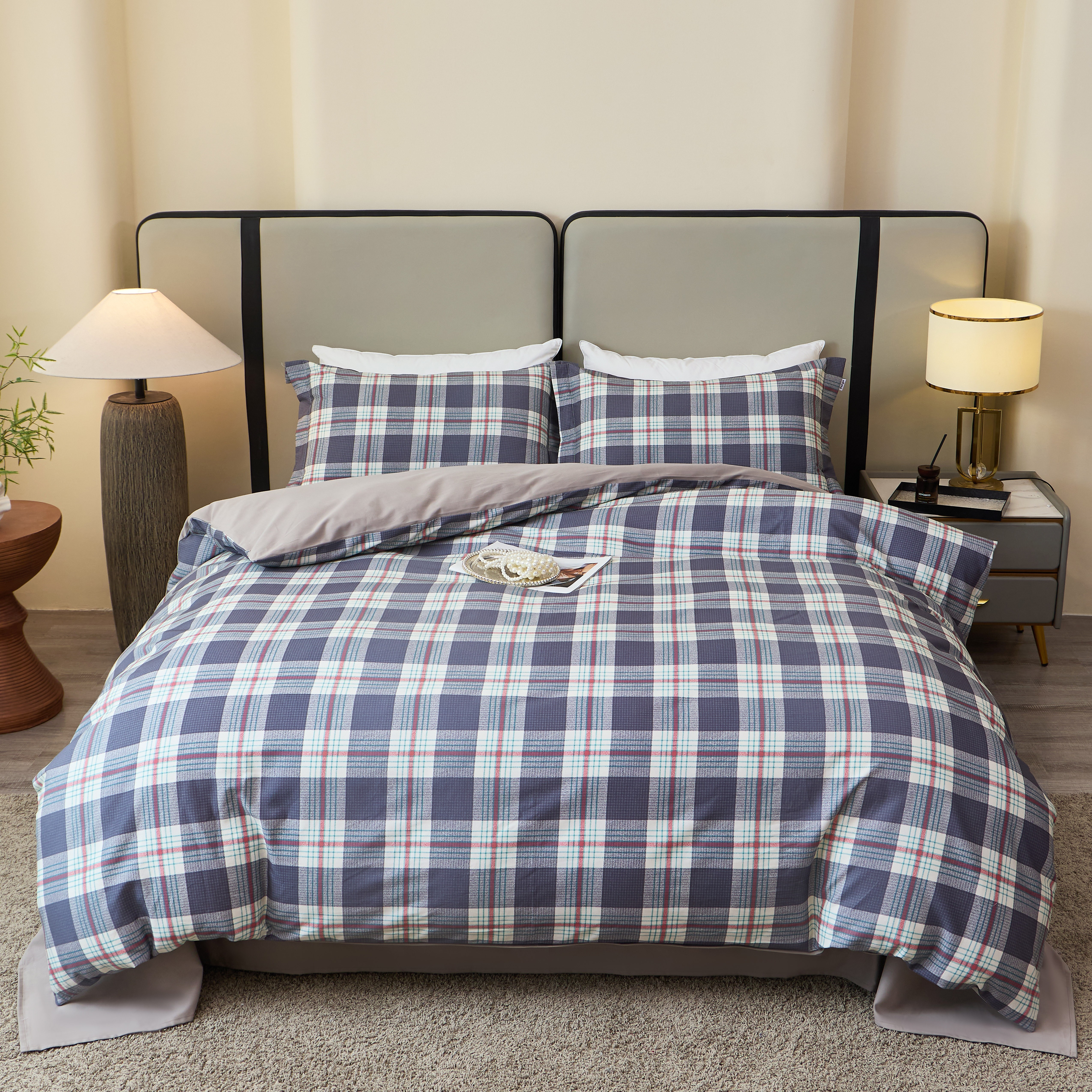 Кпб Фланель 1,5-спальный 2 наволочки 1-MOMAE271 код1094