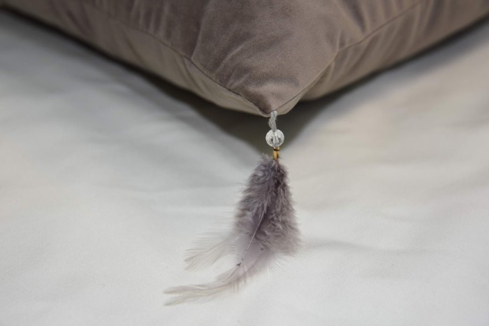 Жасмин (серая) Наволочка 45х45