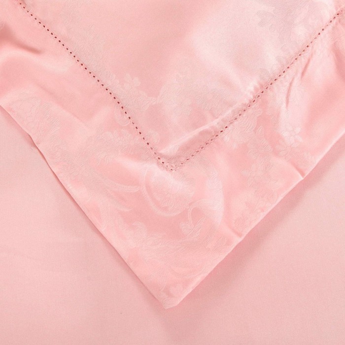 Жозетта (розовая) Комплект постельного белья Евро 4н Т