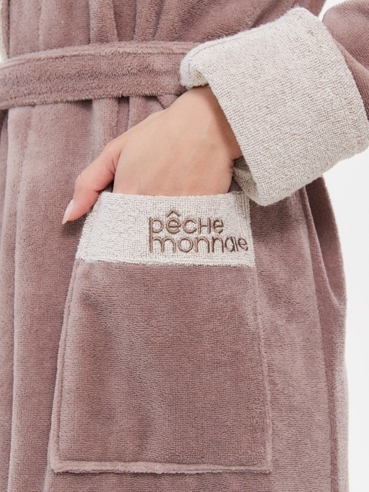 Бамбуковый халат Soft Touch (PM France 747) капучино