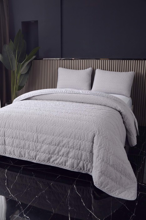 Надин (серое) Покрывало 160х220