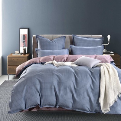 Диксан (голубой) Комплект постельного белья сатин 1.6