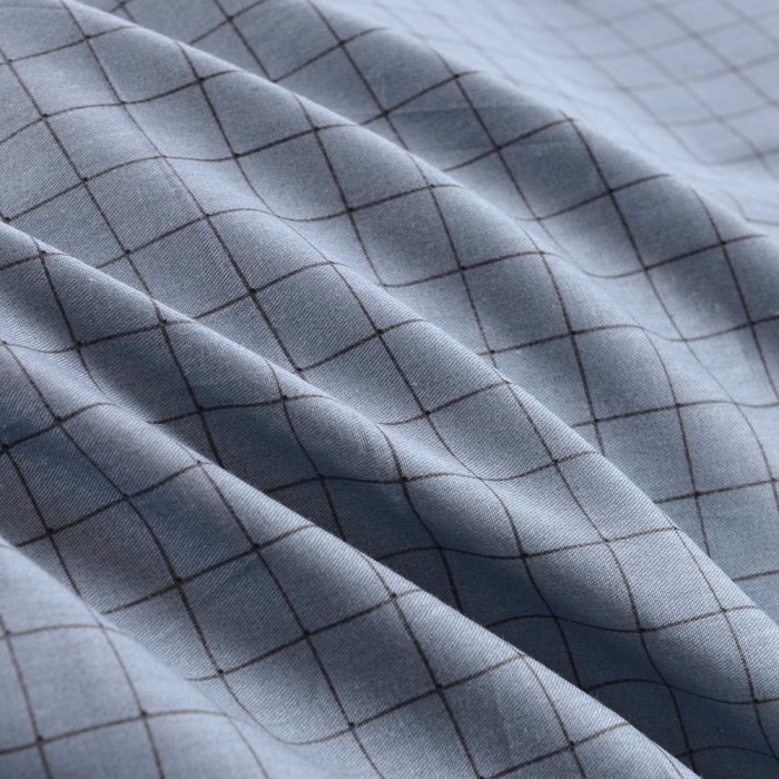 Диксан (голубой) Комплект постельного белья сатин 1.6