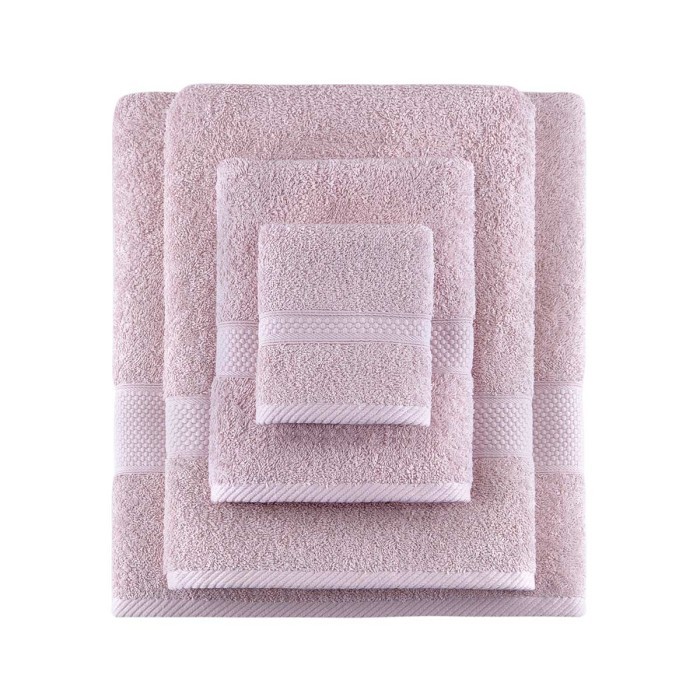 Полотенце Arya Однотонное 70X140 Miranda Soft Пудра