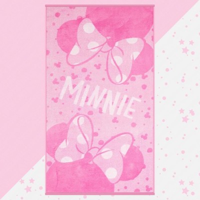 Полотенце махровое &quot;Минни Маус&quot;, 70х130 см, 100% хлопок, 420гр/м2