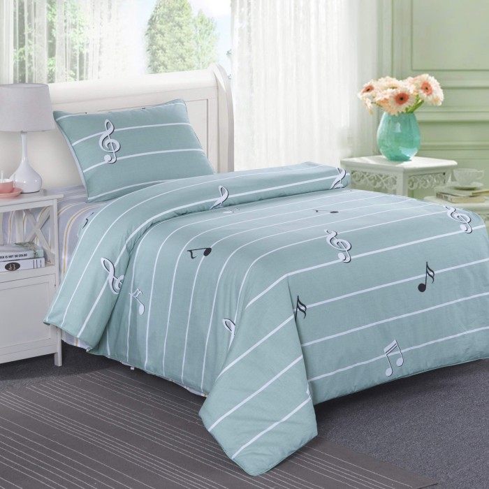 Симфония (голубая) Комплект постельного белья Детский