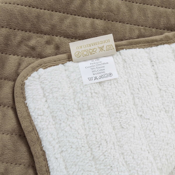 Либерти (шоколад) Покрывало 220х240