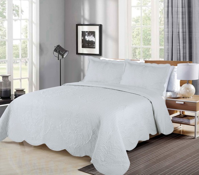 Ирэна (серая) Покрывало 230х250