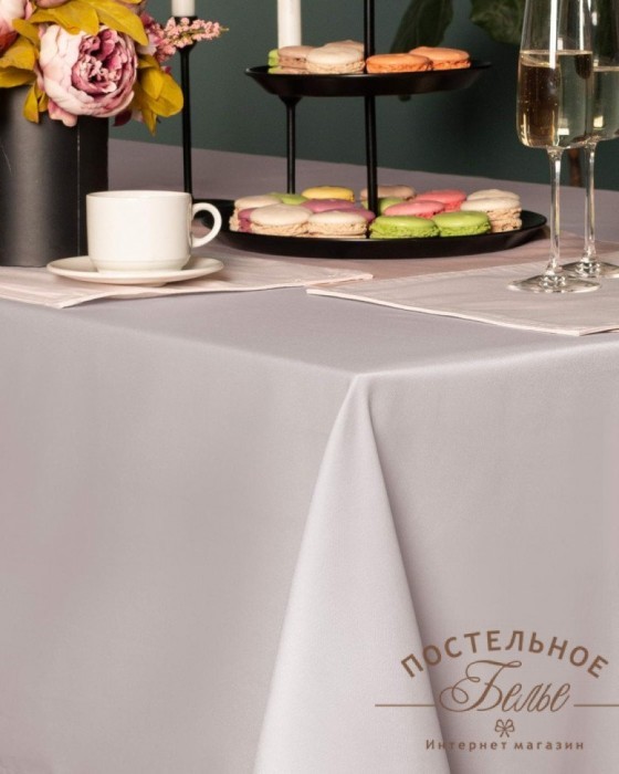 Серенити пудра Скатерть 140х180
