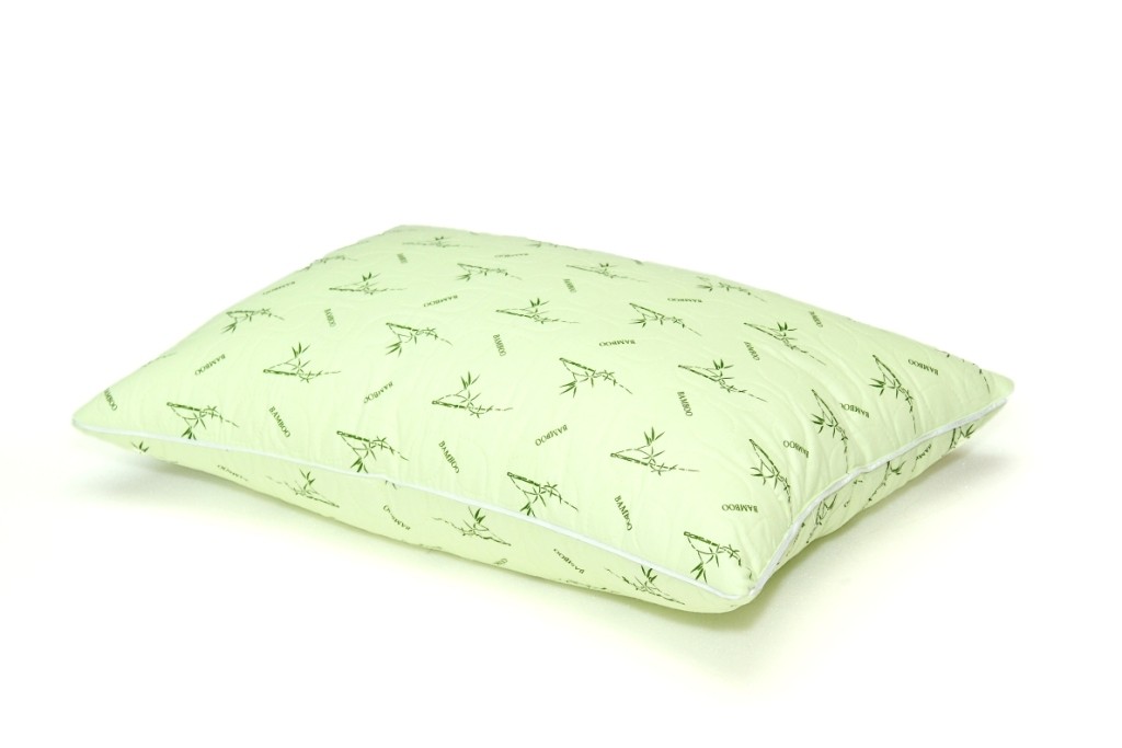 Подушка бамбук классика цветная  