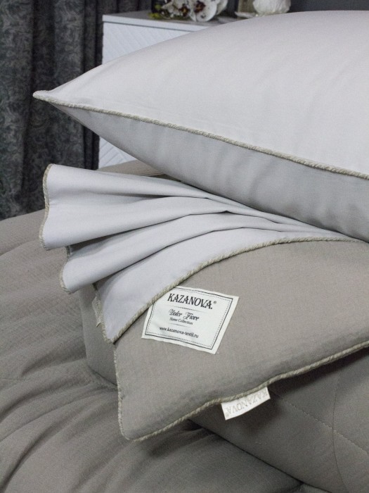 Комплекты для сна Muslin & Satin Solid color (пыльно бежевый) Евро