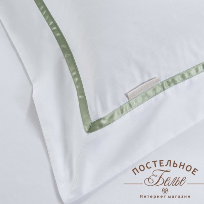 Санремо (зел) Наволочка Сатин  50х70 (2шт)