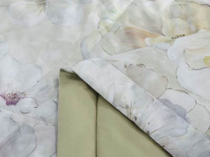 Комплект с летним одеялом евро из египетского хлопка Premium 200х220 см, 2256-OMP