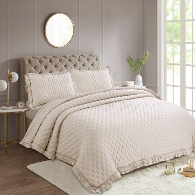 Фрау (крем) Покрывало 160х220