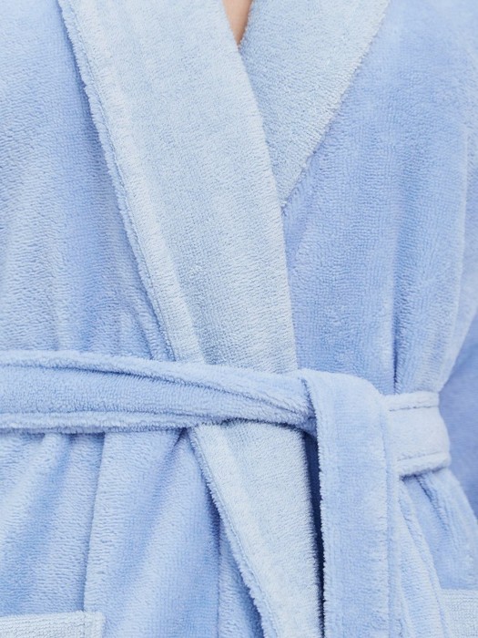 Бамбуковый халат Soft Touch (PM France 747) голубой