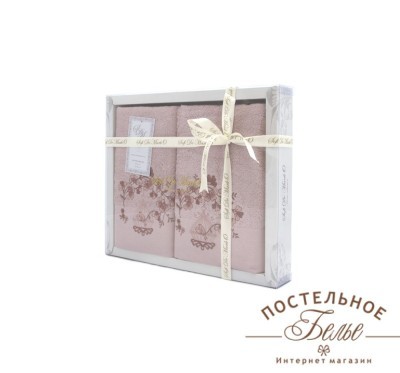 FLORI (гр.роз.) 50x90-70х140 Комп. полотенец
