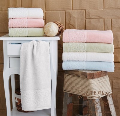 TIFFANY (крем) 70х130 Полотенце