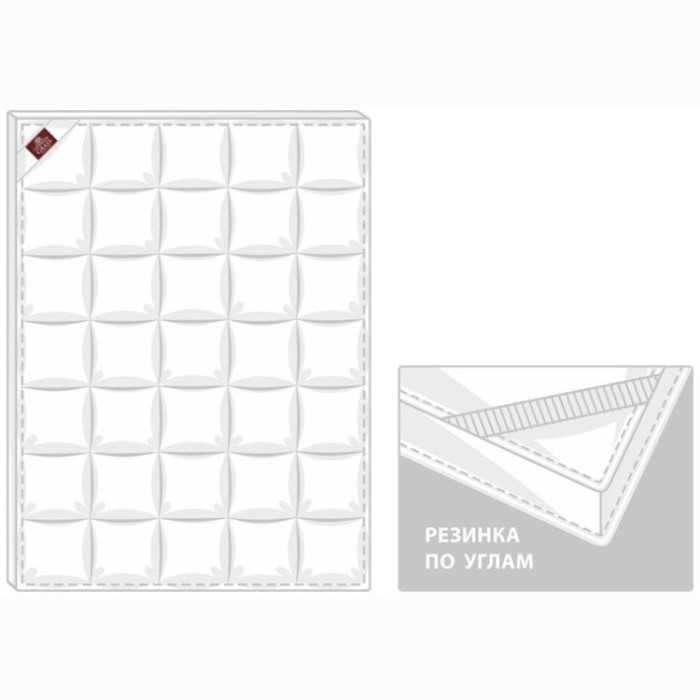 Перина пуховая ROYAL DOWN GRASS 140х200