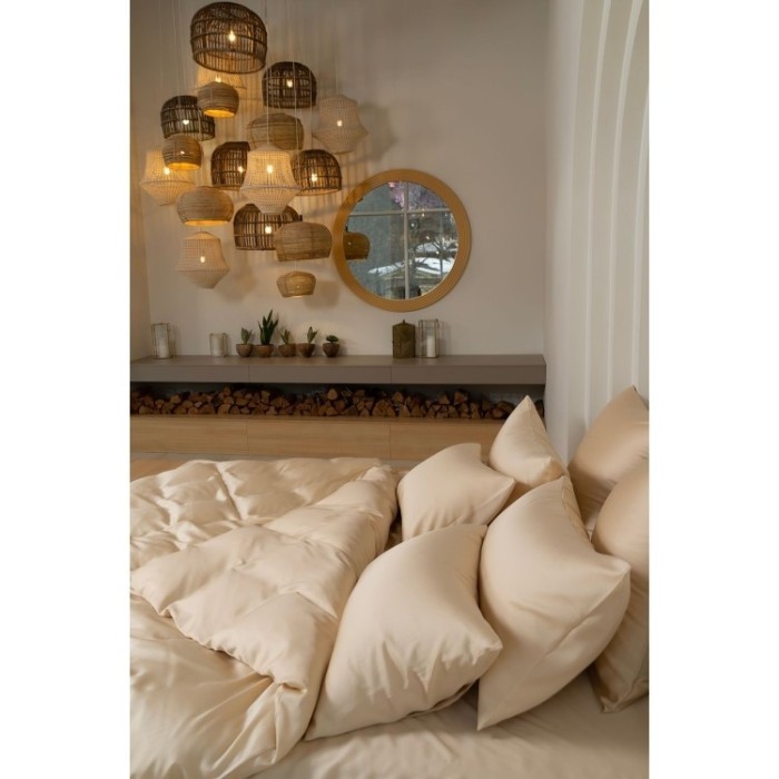 Простыня на резинке 200 х 200 х 40 Vanilla Brilliant Grass