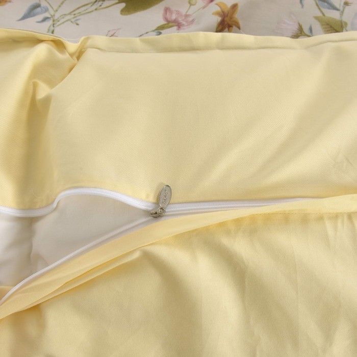 Меланж (крем) Комплект постельного белья сатин Евро 4н