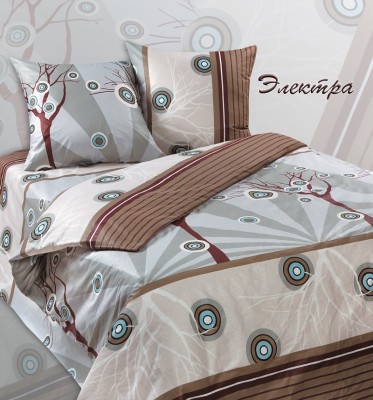 Комплект постельного белья Семейный Поплин 70х70-2шт ПА-4-Электра