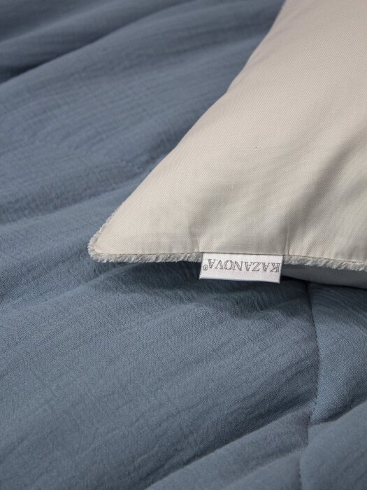 Комплекты для сна Muslin & Satin Solid color (деним бежевый) Евро